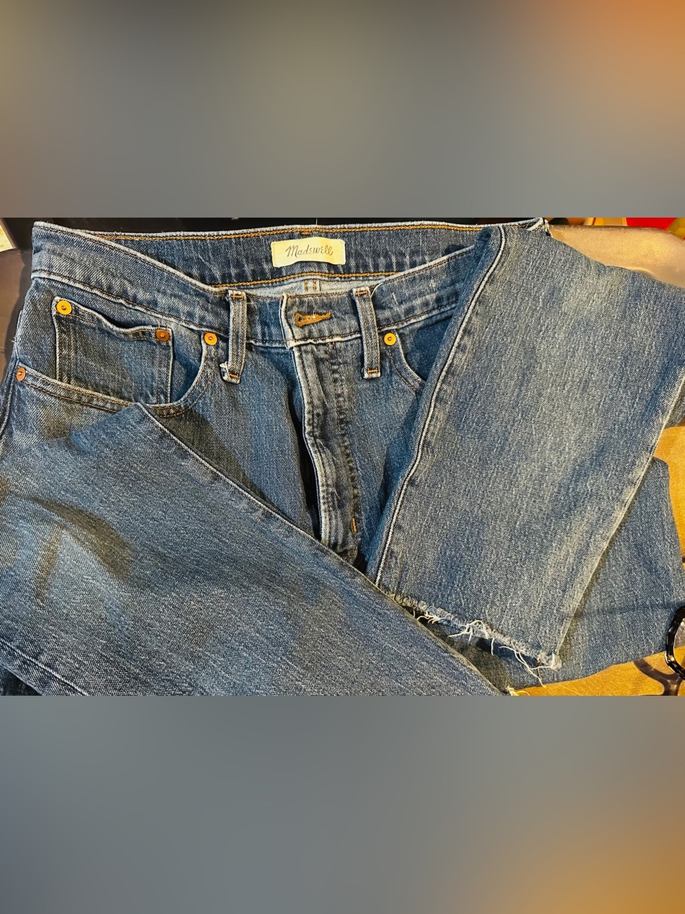 Madewell Indigo High-Rise Denim Jeans